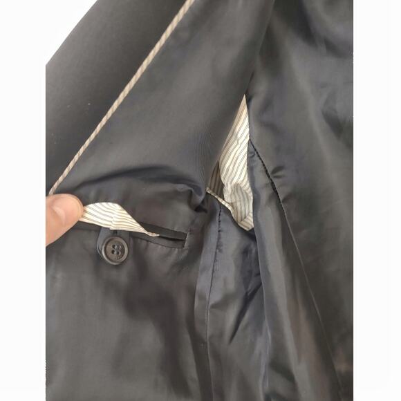 ZARA Boys Jacket Single Breasted Blazer Kids Childs School Uniform Coat Sz 9/10 - Picture 7 of 10